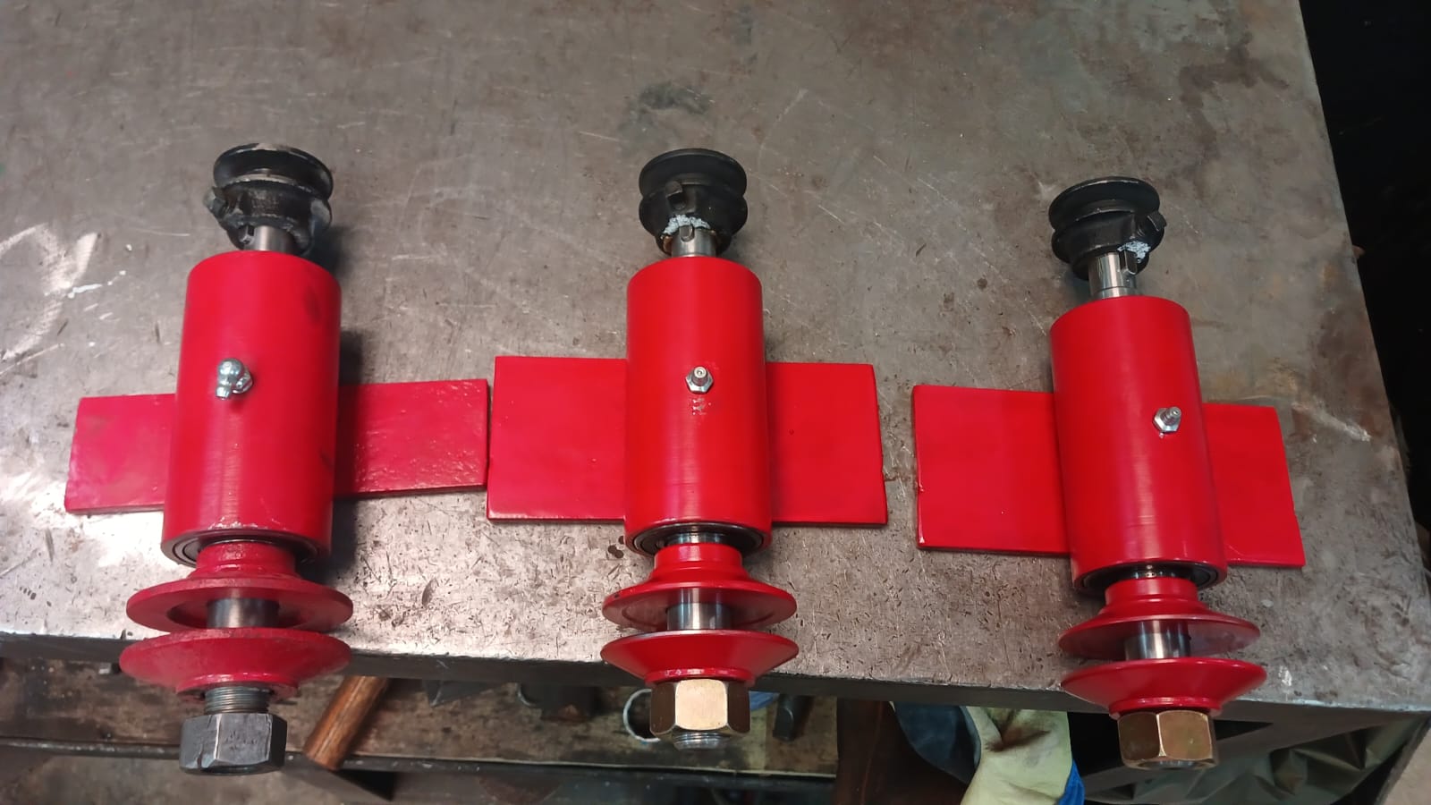 Tornillo sinfín de gran porte