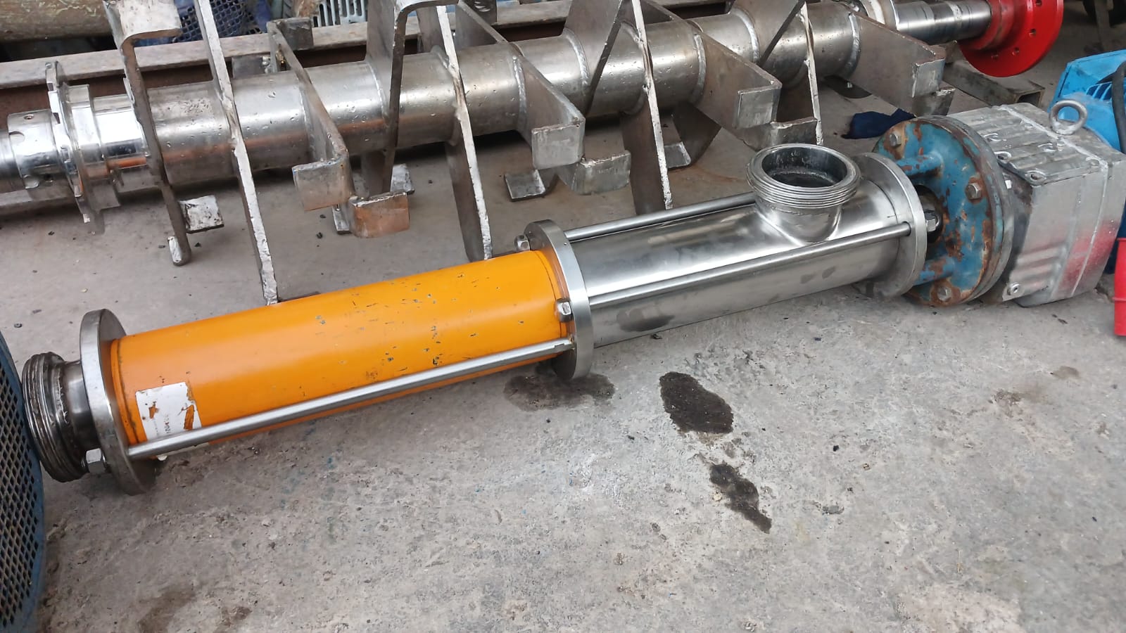 Ventilador industrial con polea